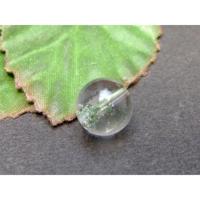 天然石 パワーストーン 56169 虹入り ガーデンクォーツ 11mm A 1粒売り