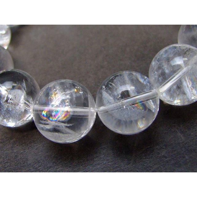 天然石 パワーストーン 56677 アイリスクォーツ 16mm AAA 虹入り 天然石 パワーストーン 56677 アイリスクォーツ 16mm AAA 虹入り