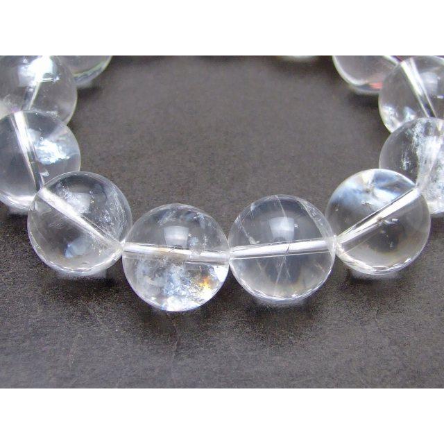 天然石 56678 アイリスクォーツ 16mm AAA 虹 レインボー入り 水晶