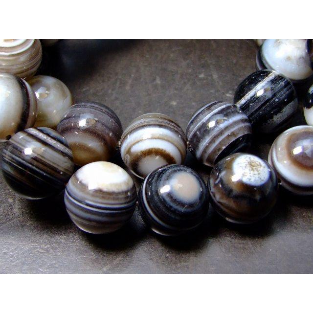 天然石 パワーストーン 57099 チベット 天眼石 14mm 5A ブレスレット