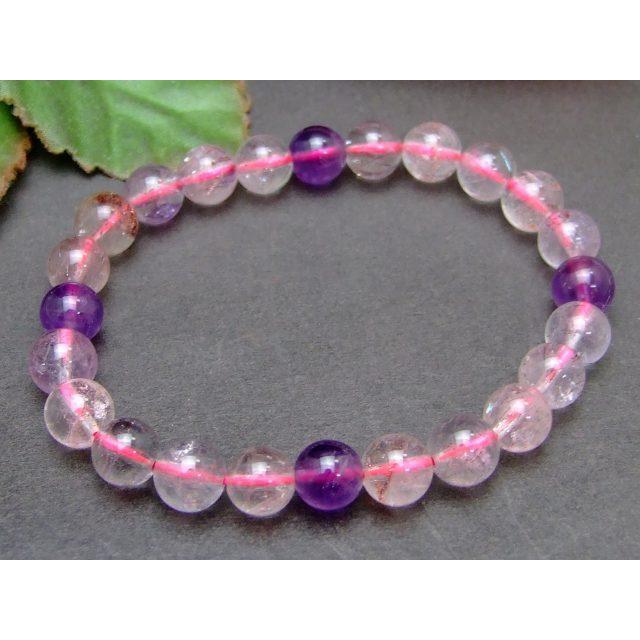 天然石 パワーストーン 57278 8mm AAA スーパーセブン ブレスレット