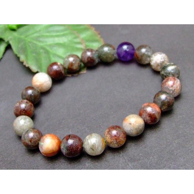 天然石 パワーストーン 57536 ガーデンクォーツ 水晶 9mm ブレスレット