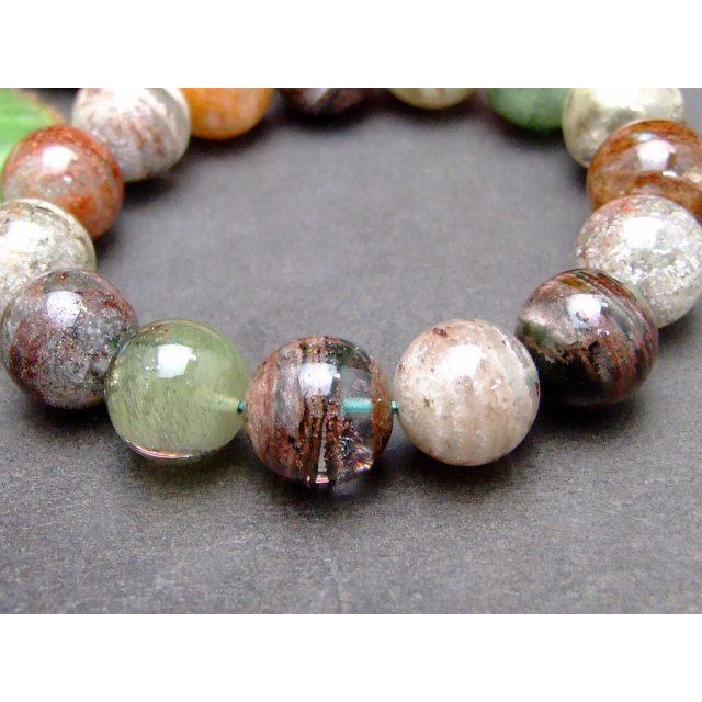 天然石 パワーストーン 57650 13mm〜14mm ガーデン 水晶 クォーツ