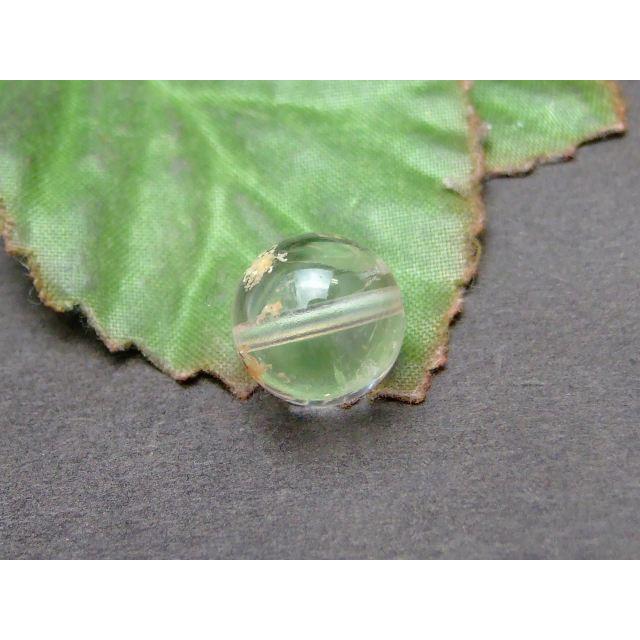 天然石 パワーストーン 57912 水晶 11mm A 鉱物入り 1粒売り