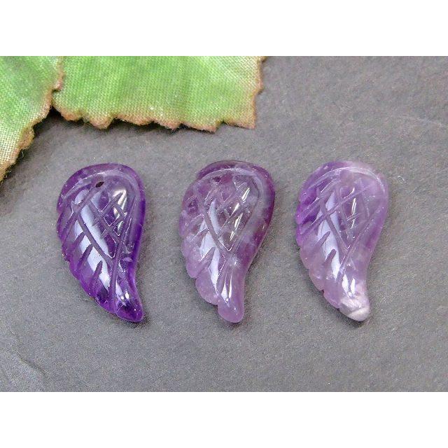 天然石 パワーストーン 60821 アメジスト 紫水晶 18mm×10mm 1個売り 天使の羽 送料無料有 :60821:天然石 パワーストーン 品良 - 通販 - Yahoo!ショッピング 天然石 パワーストーン 60821 アメジスト 紫水晶 18mm×10mm 1個売り 天使の羽 送料無料有 :60821:天然石 パワーストーン 品良 - 通販 - Yahoo!ショッピング