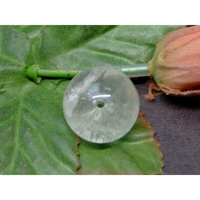 天然石 パワーストーン 61437 虹入り 20mm 1粒売り 水晶 クリスタル