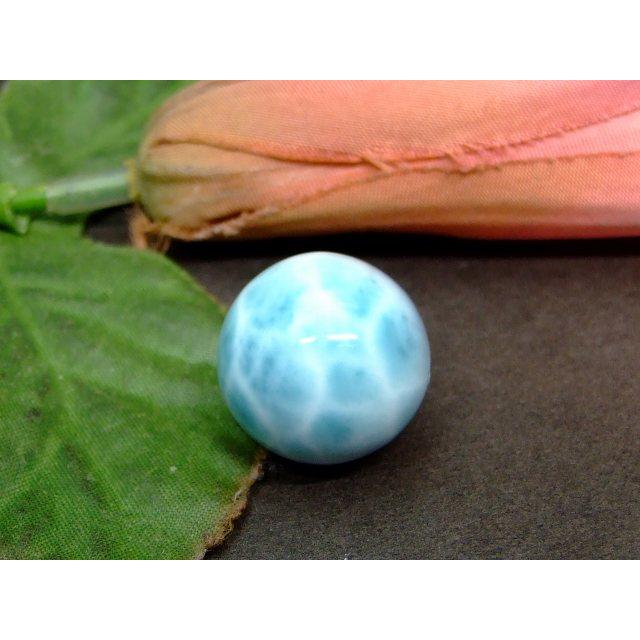 天然石 パワーストーン 63348 今月の半額 18mm A ラリマー ドミニカ 