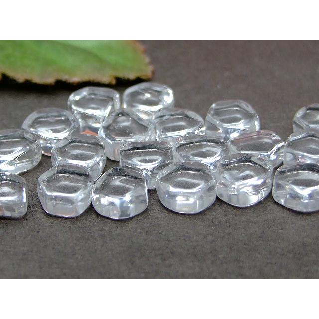 天然石 パワーストーン 63512 10個セット 7mm〜8mm 水晶 クリスタル