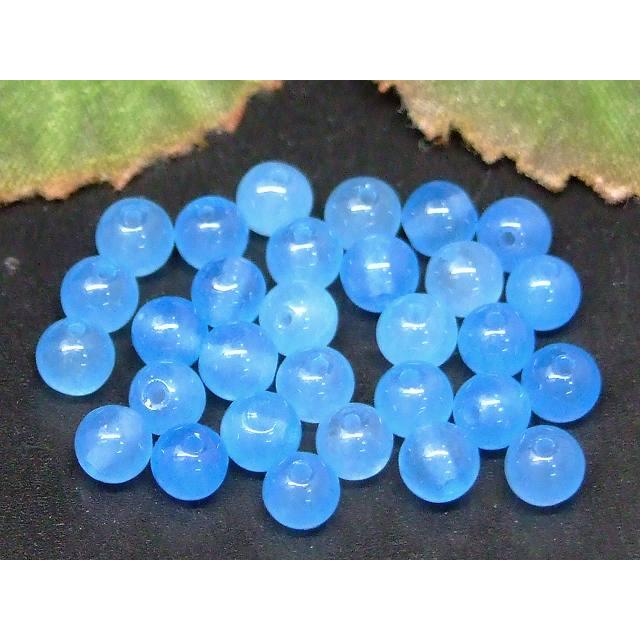 天然石 パワーストーン 64291 今月の半額 わけあり ブルーヒスイ 4mm