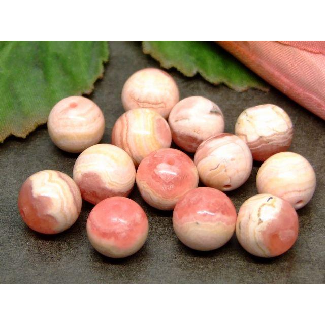 天然石 パワーストーン 64417 インカローズ 10mm A++ 1粒売り 鑑別済 
