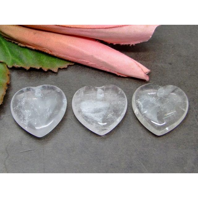 天然石 パワーストーン 65050 水晶 クリスタル クォーツ 22mm×22mm 1個