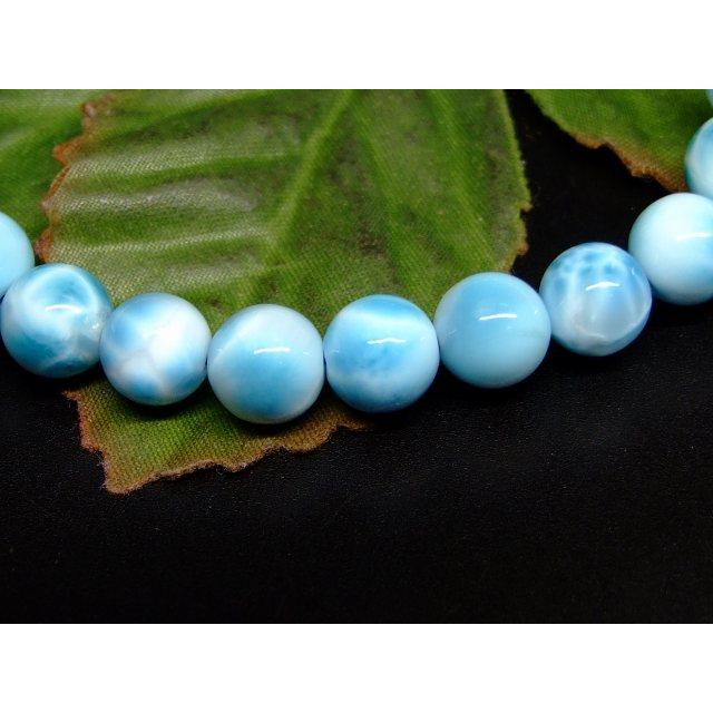 天然石 パワーストーン 65495 特級 8mm ラリマー ドミニカ共和国産