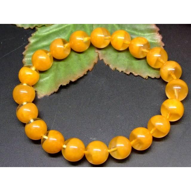 50%OFF】ゴールドルチルクォーツAAAA／ビーズ径8mm／内径17cm