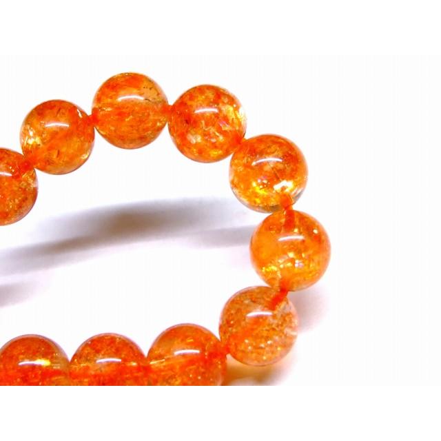 天然石 パワーストーン 65783 ゴールドサンストーン 特級 7mm〜8mm 1粒