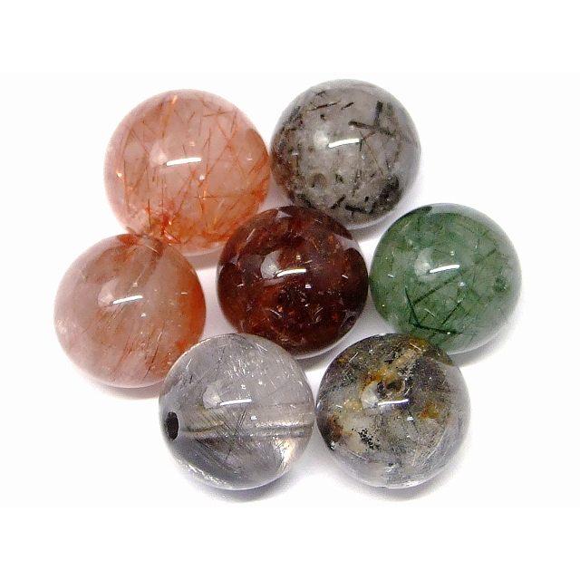 高品質 ルチルクォーツ ミックスルチル 5A 10mm 17cm 高品質 ミックスルチル 5A 10mm 17cm