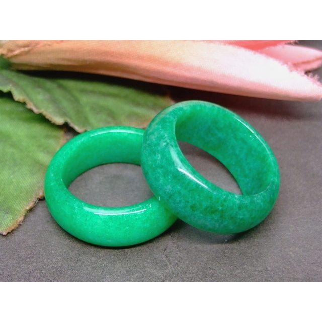 翡翠リング 指輪 8号〜22号 緑翡翠 選べるサイズ ヒスイ ジェイド