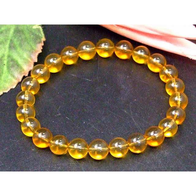 天然石 パワーストーン g3-108S ブルーアンバー 琥珀 7mm〜8mm AA