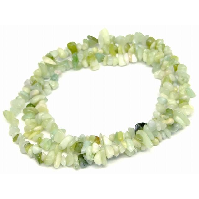 G3 1119 送料無料有 A ニュージェイド さざれ 1連86cm 通し針 解説書 1mゴム付き アメリカ産 天然石 パワーストーン ポイント消化 G3 1119 天然石 パワーストーン 品良 通販 Yahoo ショッピング