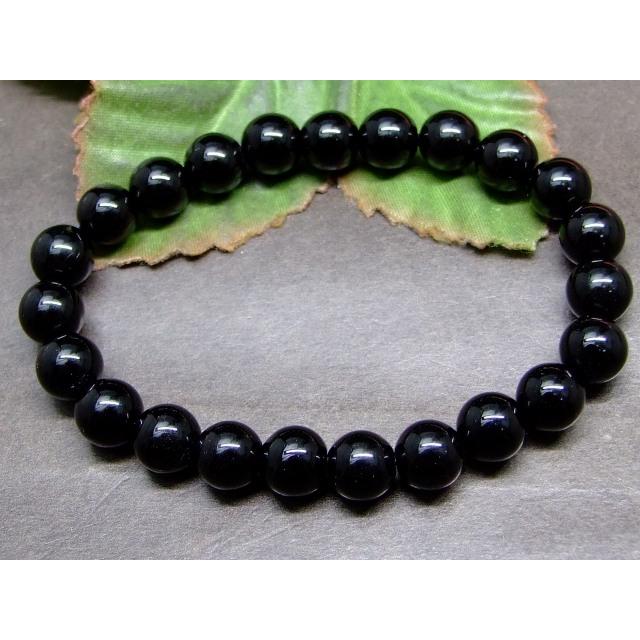 天然石 パワーストーン g3-117M 今月の半額 8mm A- モリオン 黒水晶