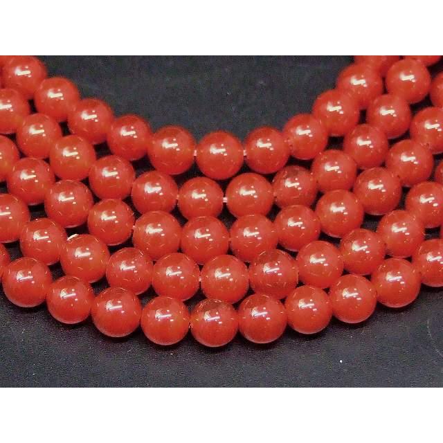 天然石 パワーストーン g3-146 今月10％OFF 赤瑪瑙 6mm AA メノウ