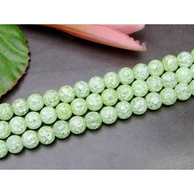 ≪g3-1607A≫送料無料有 8mm グリーンクラッククォーツ クラック水晶