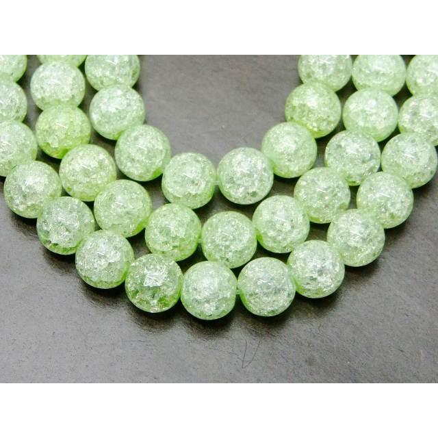 ≪g3-1607A≫送料無料有 8mm グリーンクラッククォーツ クラック水晶