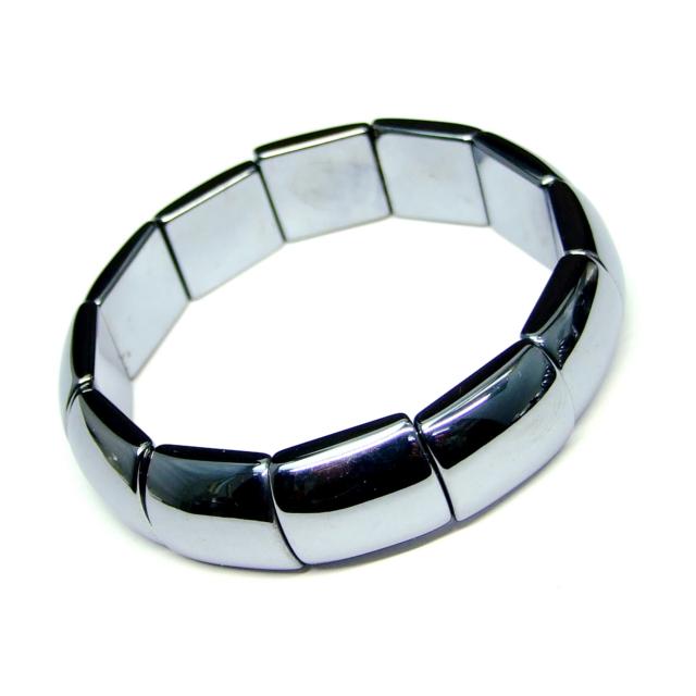 g3-1717Q 高純度 テラヘルツ 鉱石 18mm×14mm バングル ブレスレット 