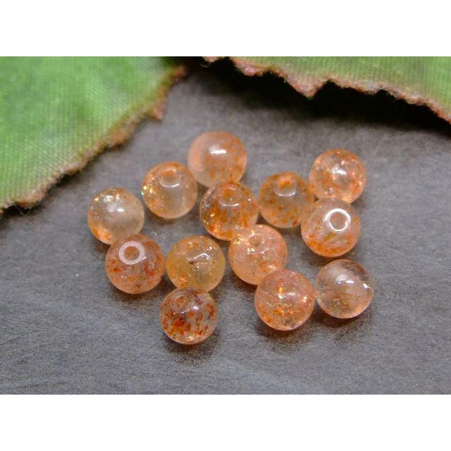 天然石 パワーストーン g3-198K ゴールドサンストーン 4mm 5A 1粒売り