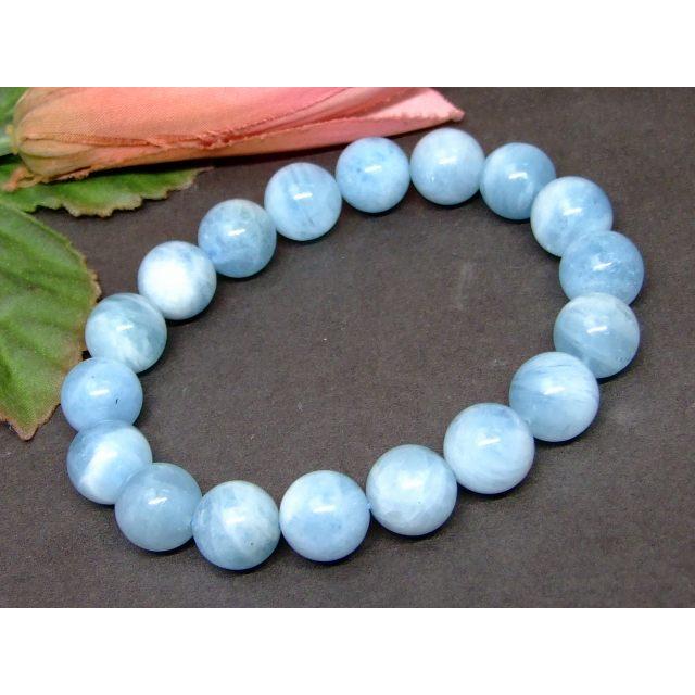 天然石 パワーストーン g3-200A 今月30%off AAA 12mm アクアマリン