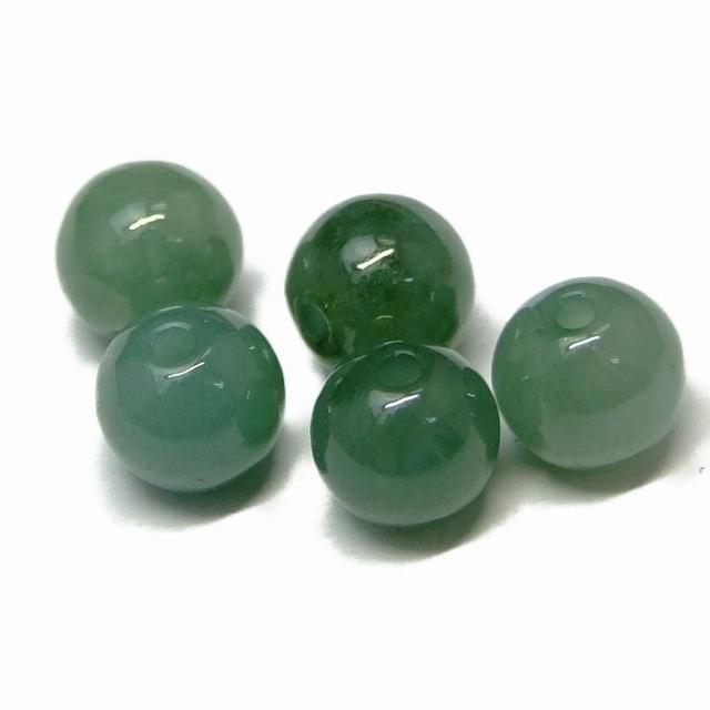天然石 パワーストーン g3-20C 1粒売り 6mm A ミャンマー翡翠 ヒスイ
