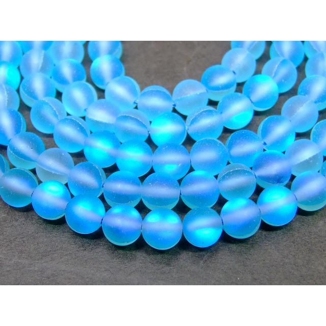 人工石 パワーストーン g3-216H フロスト ブルー ムーンストーン 月