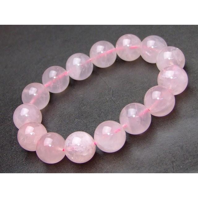 ≪g3-2502E≫14mm AAA マダガスカル産 ディープローズクォーツ