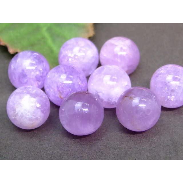 天然石 パワーストーン g3-255K 11mm〜12mm AAA 1粒売り ラベンダー