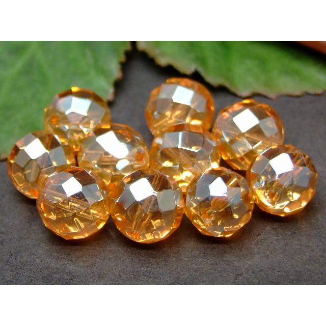 天然石 パワーストーン g3-318Z シャンパンゴールドアクアオーラ 10mm