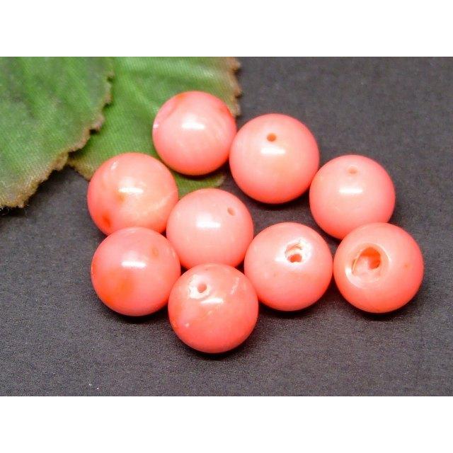 天然石 g3-344G 今月の半額 卸220円→110円 わけあり 10mm 1粒売り ピンク珊瑚 サンゴ コーラル 染め 送料無料有 アフリカ産|hinryo|02