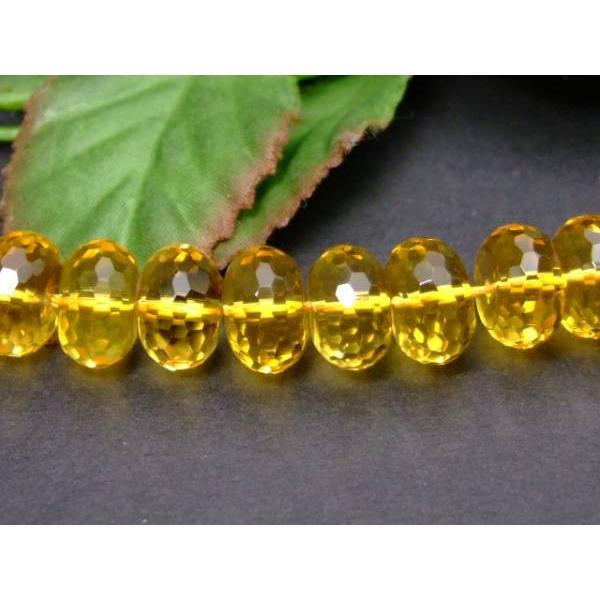 水晶　ボタンカット　レモンシトリン　ジュエリールース　ブレスレット 水晶 ボタンカット レモンシトリン ジュエリールース ブレスレット