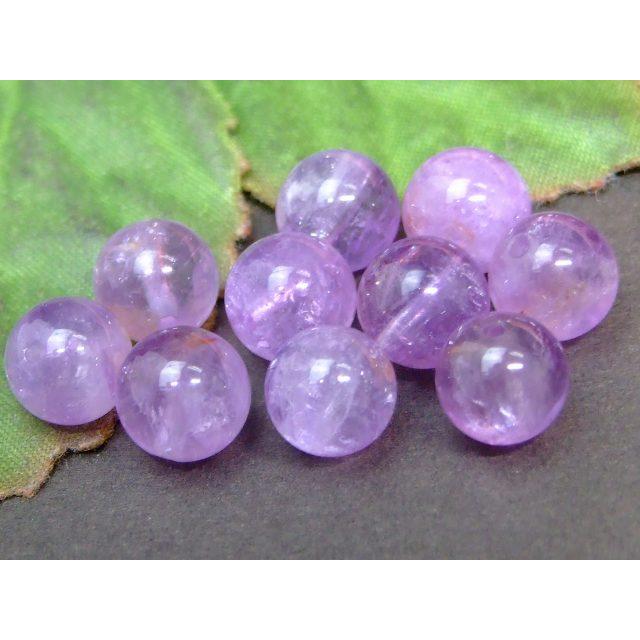 天然石 パワーストーン g3-54A 8mm〜9mm AAA 1粒売り ラベンダー