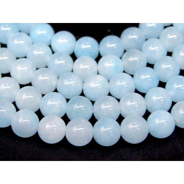 ≪g3-8F≫8mm 水色翡翠 ヒスイ ジェード ジェイド 1連38cm 通し針