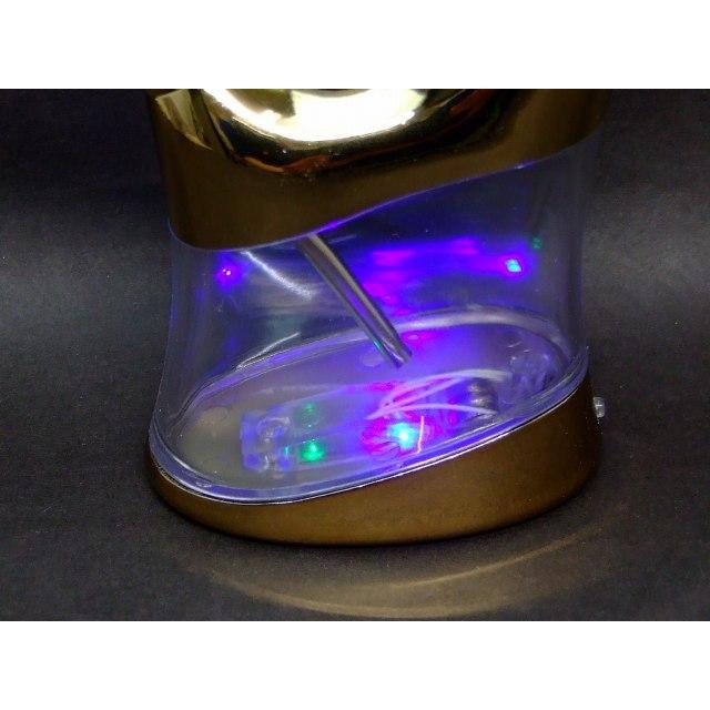 水11 光る 水パイプ ゴールド パイプ 喫煙 タバコ 喫煙具 送料