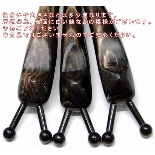 天然牛角 かたつむり かっさ棒 水牛角 顔用・つぼ押し 両用 天然牛角 かたつむり かっさ棒 水牛角 顔用・つぼ押し 両用