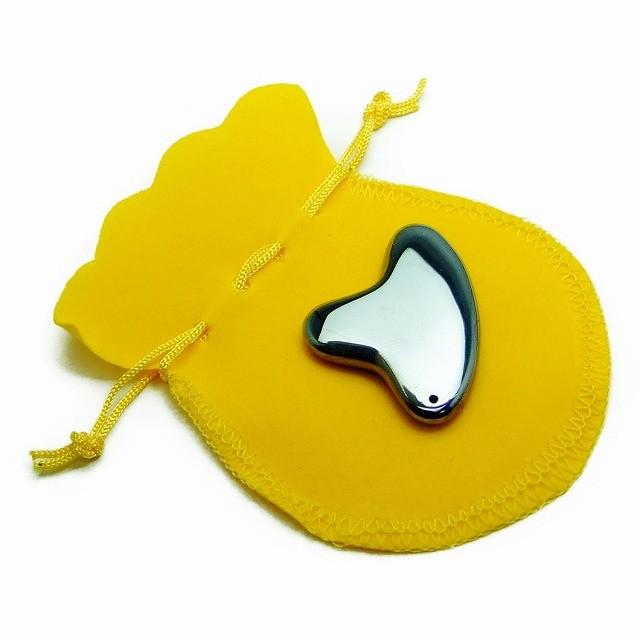 k3-1Q 今月40％OFF 10個セット テラヘルツ 鉱石 ハート型 かっさ