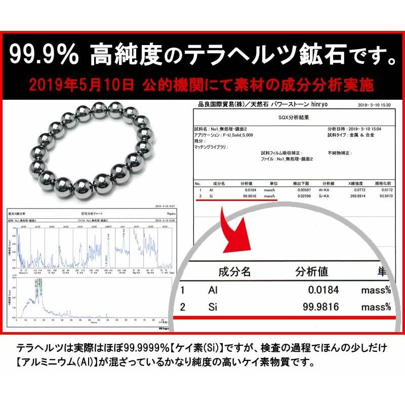 テラヘルツ鉱石 カット 指輪 1個売り 3号〜23号 つやつやリング ネックレスにも 高純度 2019年 公的機関にて検査済み 本物保証 返品保証 天然石 パワーストーン｜hinryo｜03