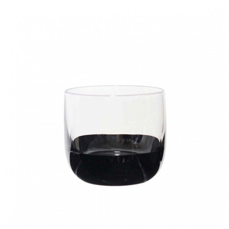 DEN サケカップ  漆 漆器 硝子 酒器 おちょこ ぐい呑み 螺鈿 伝統工芸 高岡漆器の画像