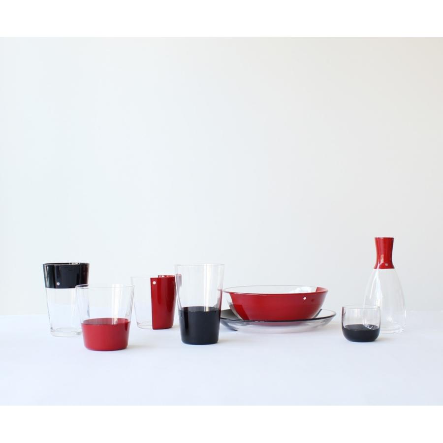 DEN サケカップ  漆 漆器 硝子 酒器 おちょこ ぐい呑み 螺鈿 伝統工芸 高岡漆器の画像