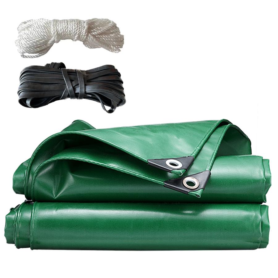 軽トラック 荷台シート 2.1×1.9m 3.6×2.4m 1t 1.5t 2t 耐久があり 長持ち 無臭で高強度糸を使用 紫外線に強い 13mのロープ＋1M *8本ゴムベルト付属 の商品画像