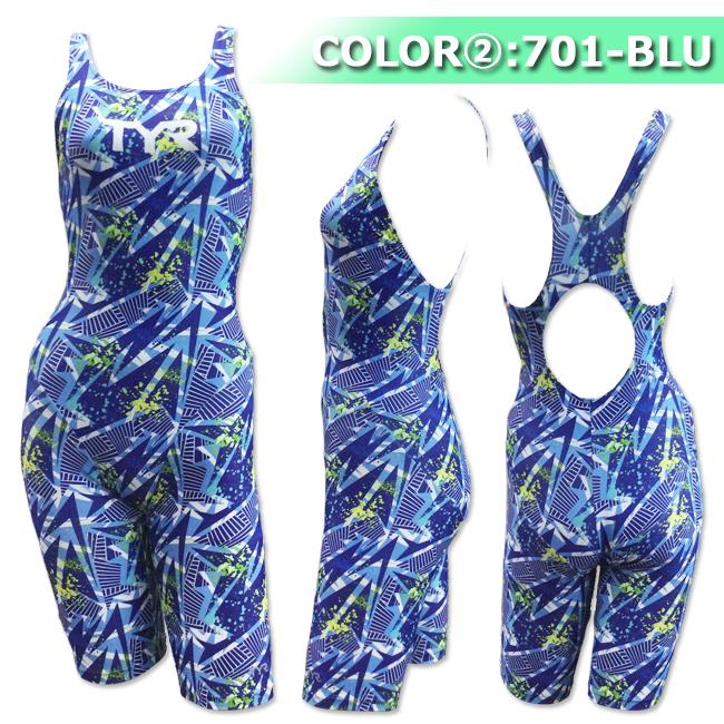 TYR ティア 水着 練習用 フィットネス トレーニング レディース 水着 オールインワン スパッツスーツ レッグスーツ 大きいサイズ対応の画像