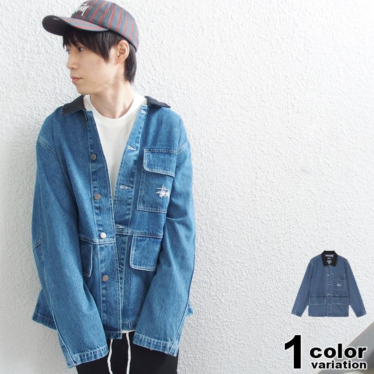 ステューシー stussy ジャケット デニムジャケット メンズ Denim Chore