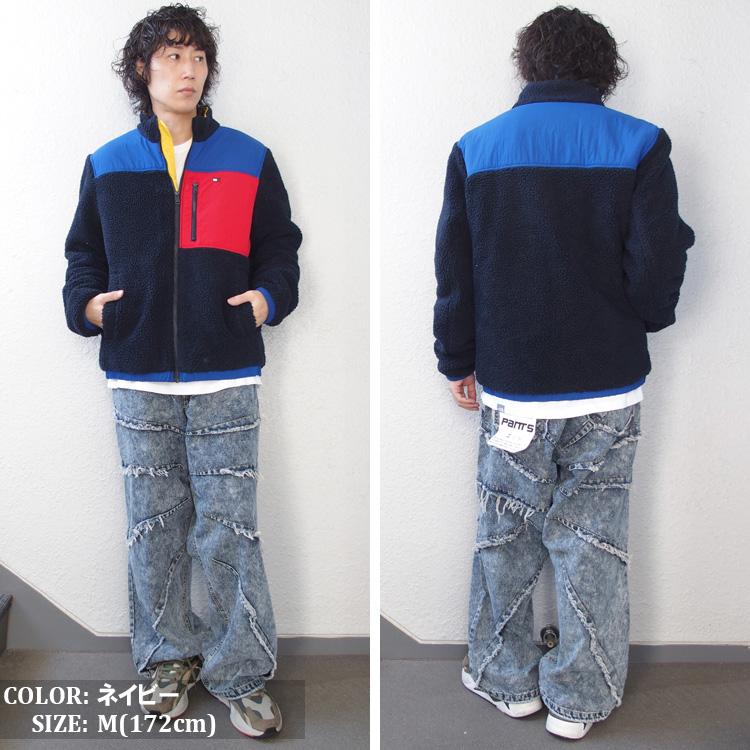 TOMMY HILFIGER トミーヒルフィガー ボア フリース ジャケット 