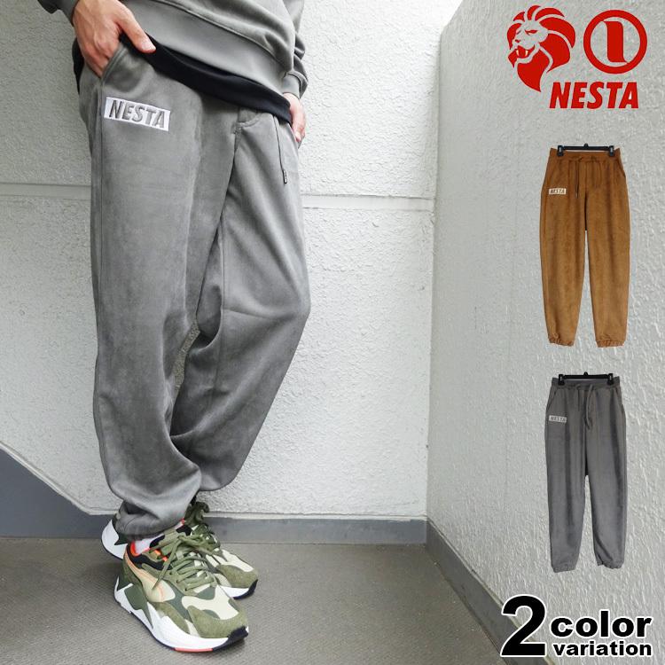 NESTA BRAND（ネスタブランド） パンツ フェイクスウェード イージー
