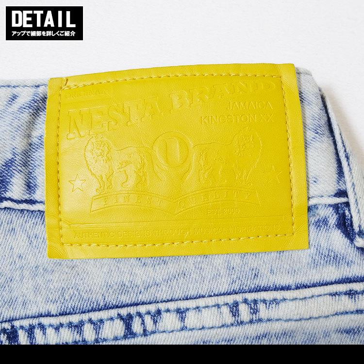 NESTA BRAND（ネスタブランド） デニム パンツ ブリーチ バギー